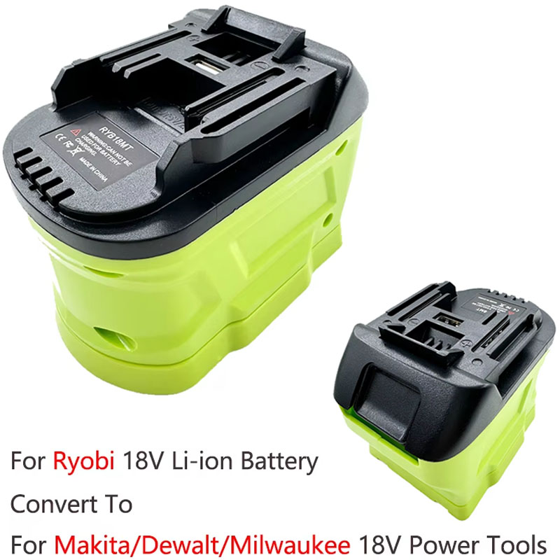 Power Tools Dewalt - Battery Adapter For Ryobi 18V Li-ion