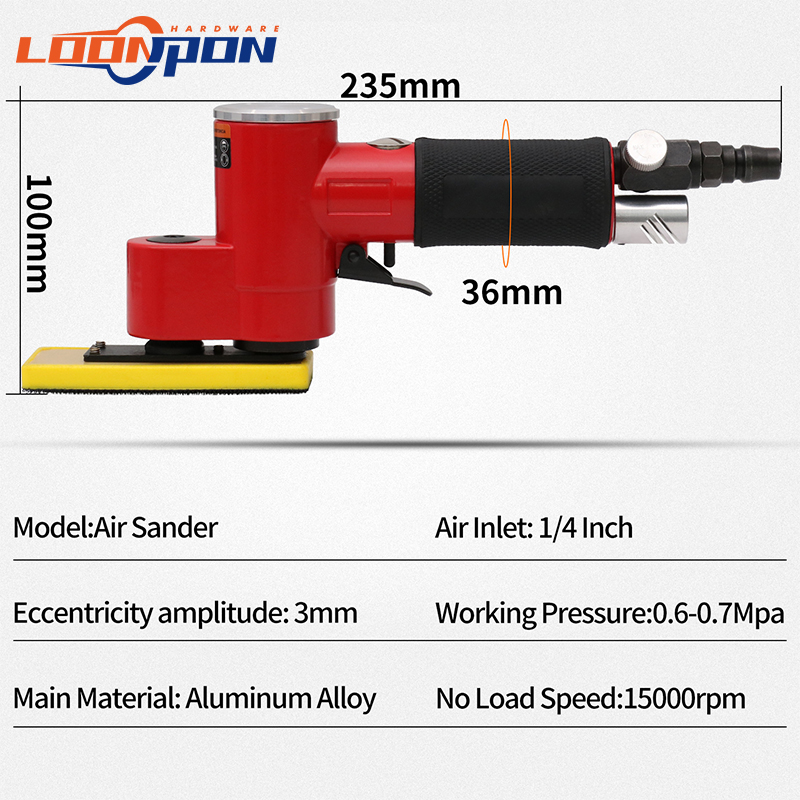 Loonpon Mini Straight Line Air - Random Orbital Sander review and price