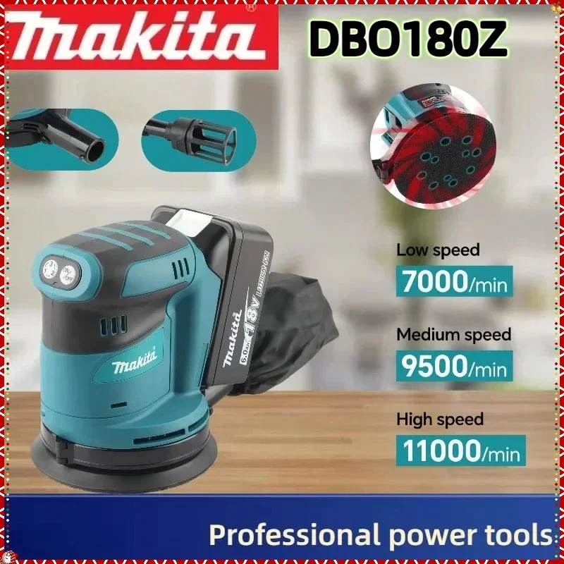 Makita DBO180 Rechargeable Dis - Random Orbital Sander review and price