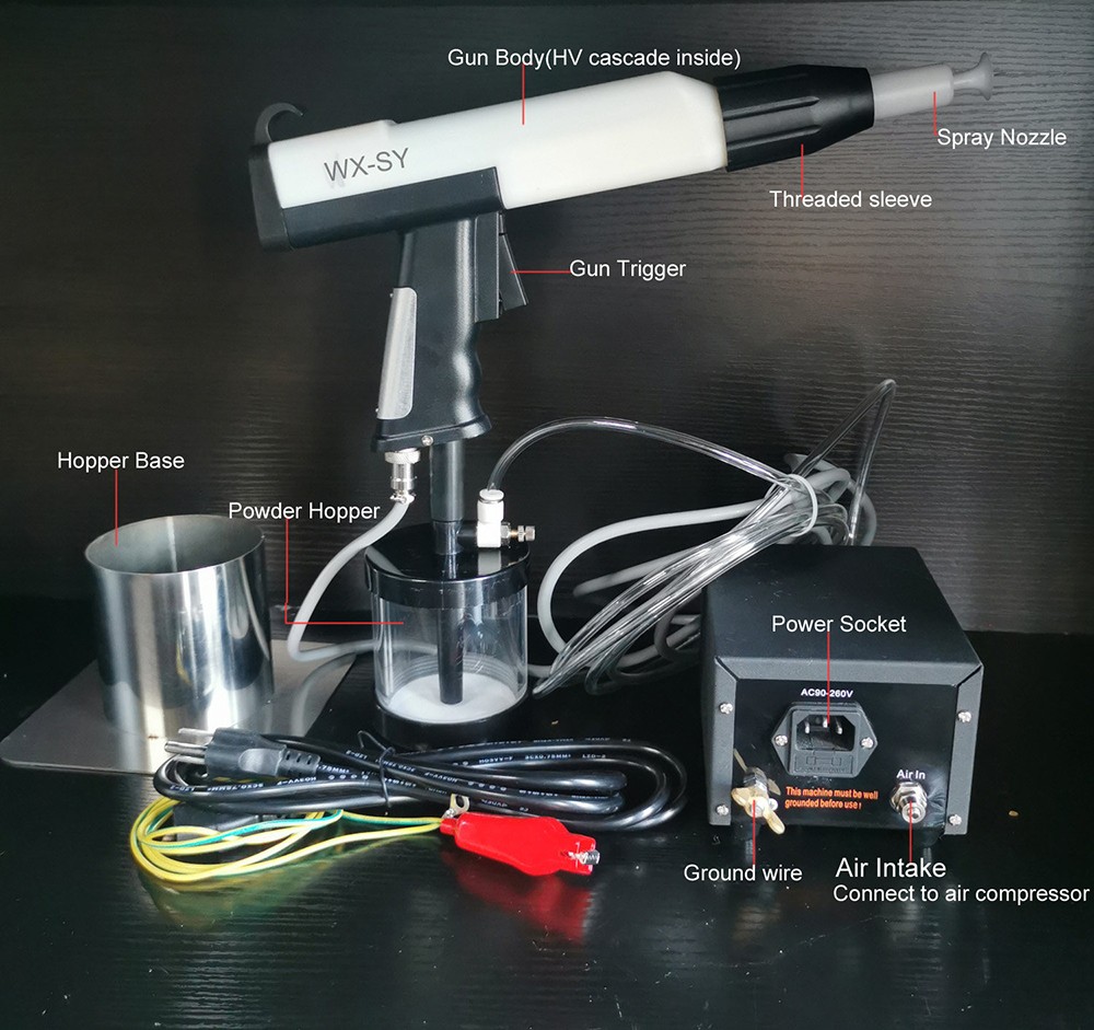110V/220V Portable Powder Coat - Power Xt Tools review and price