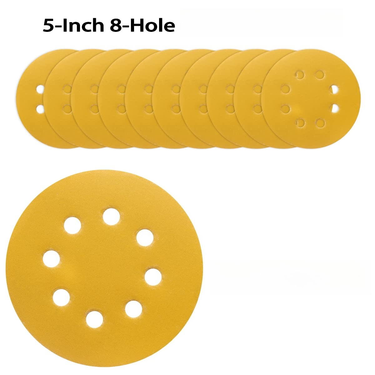 10-100PCS 5 Inch 8 Hole Sandin - Random Orbital Sander review and price