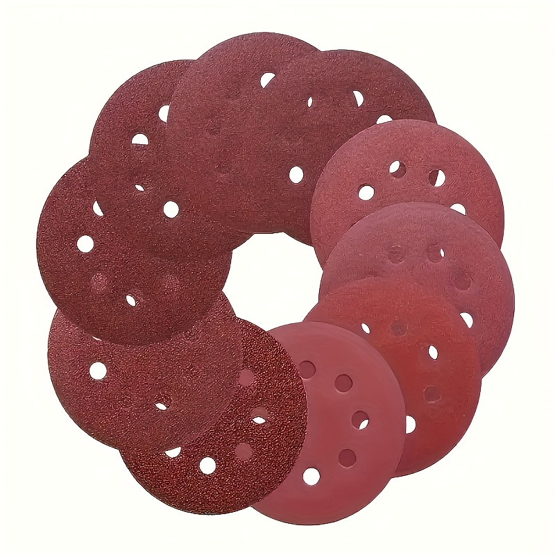 100 Pcs of 5-Inch 8-Hole Sandp - Random Orbital Sander review and price