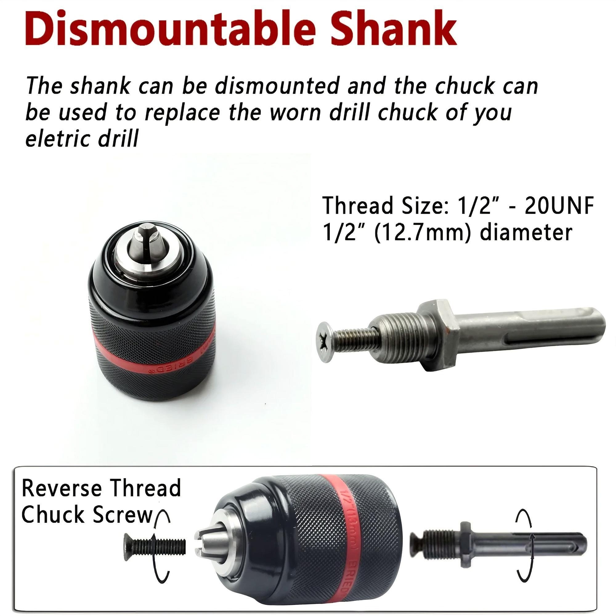 Keyless Drill Chuck Impact Dri - Power Tools For Sale review and price