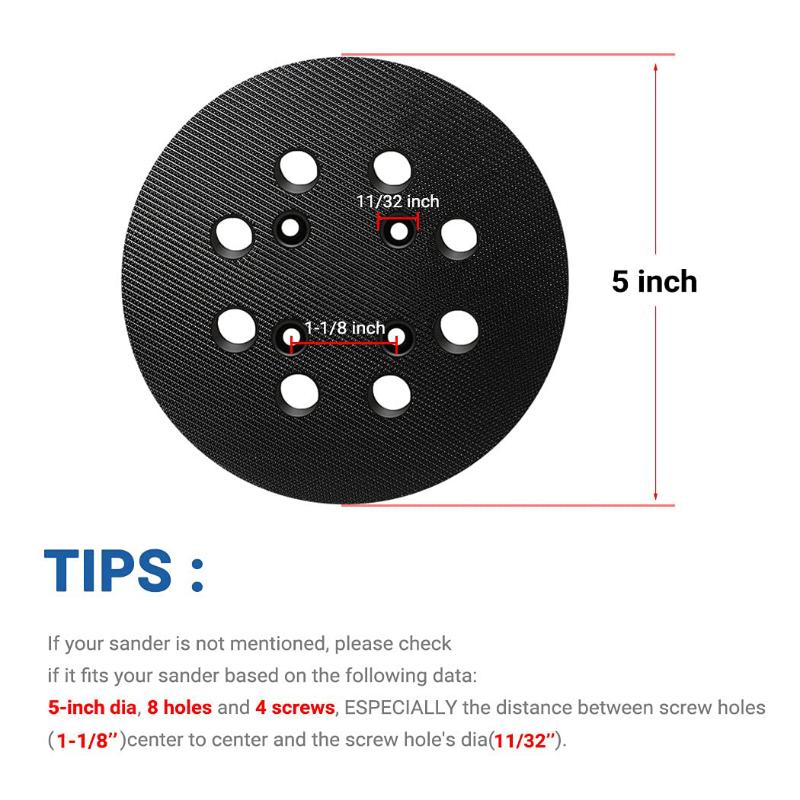 1Pcs Replacement Sanding Pad 5 - Random Orbital Sander review and price