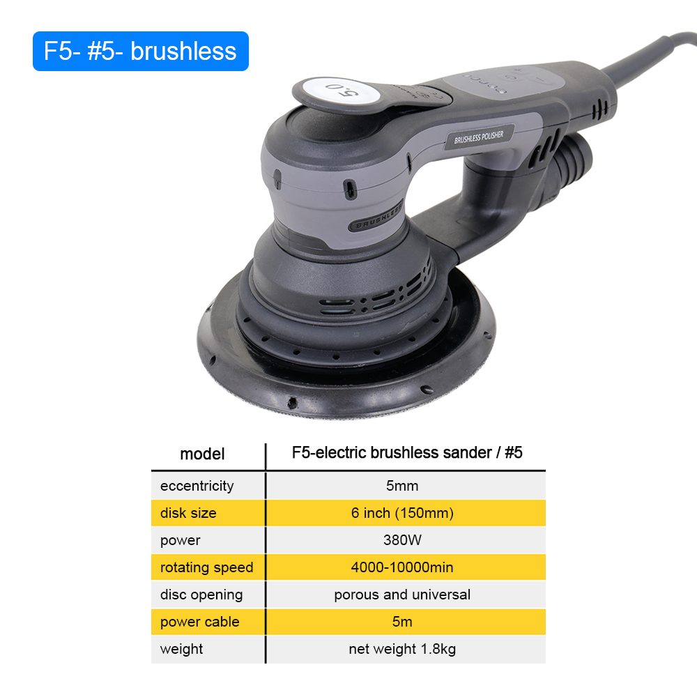 HONGMAI Wholesale 6 Inches 380 - Random Orbital Sander review and price