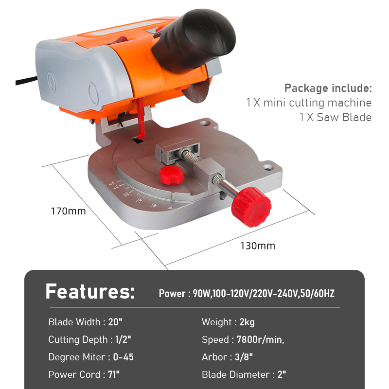 Mini Cutting Machine 45 Degree - Scroll Saw Bench review and price