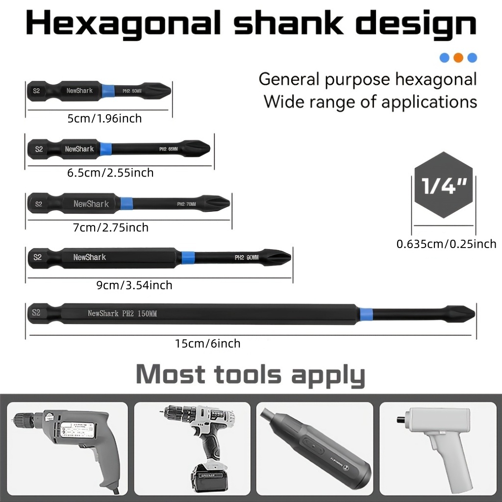 5Pcs Heavy Duty Magnetic Phill - Power Tools For Sale review and price