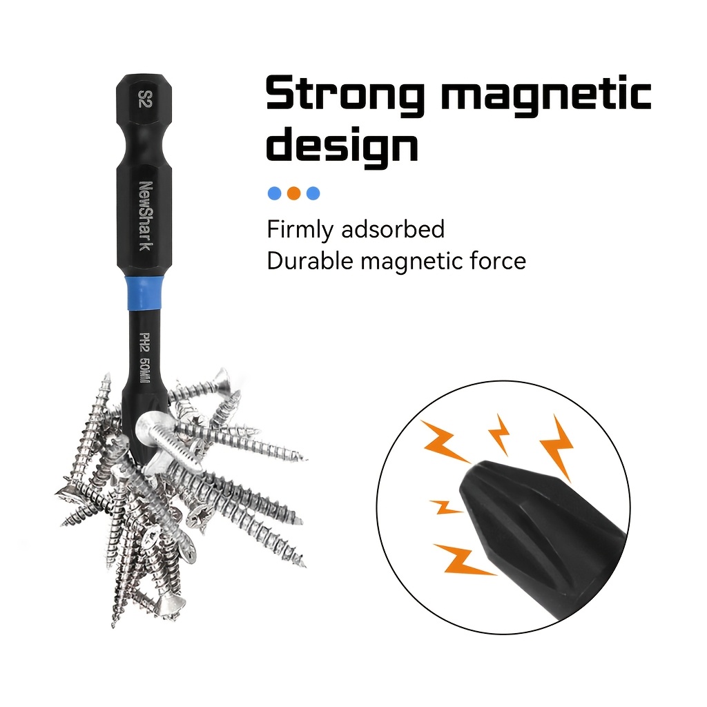 5Pcs Heavy Duty Magnetic Phill - Power Tools For Sale review and price