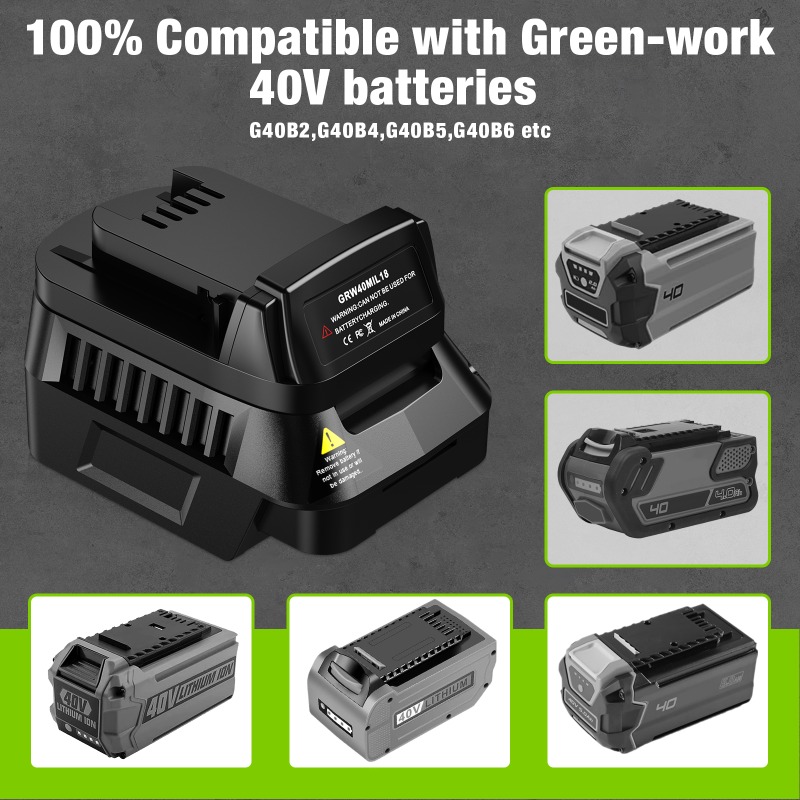 GRW40MIL18 Battery Adapter Con - Power Tools Milwaukee review and price